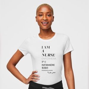 FIGS I am a nurse t-shirt